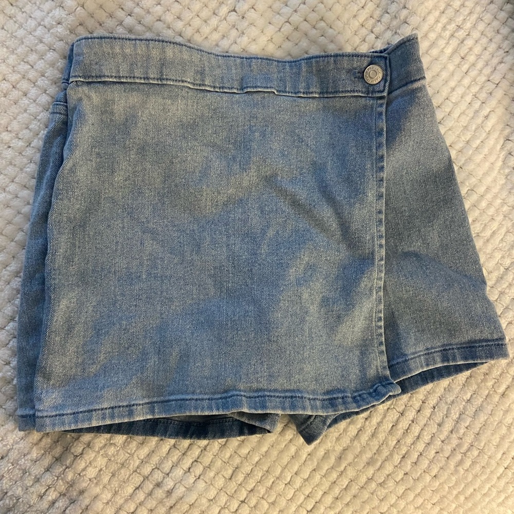 Jean skort little girls size 10/12